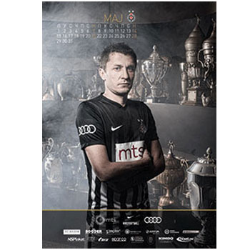 Kalendar FK Partizan 2017 Kalendar FK Partizan 2017