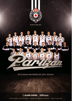 Kalendar KK Partizan 2015