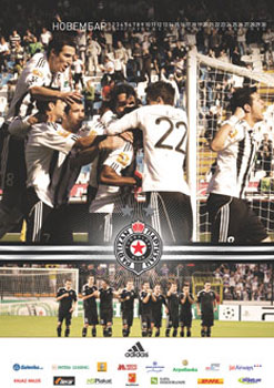 Official calendar FK Partizan 2011.-2 Official calendar FK Partizan 2011.-2