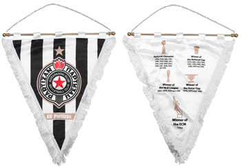 Kapitenska zastavica KK Partizan Kapitenska zastavica KK Partizan