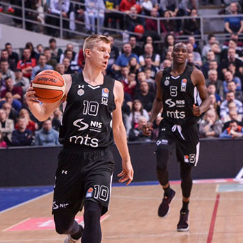 Crni dres KK Partizan 2018/19 © Under Armour™ sa štampom-1