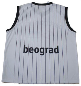 Partizanov košarkaški dres 10/11 - beli-1