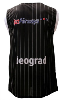 Partizanov košarkaški dres 10/11 - crni-1