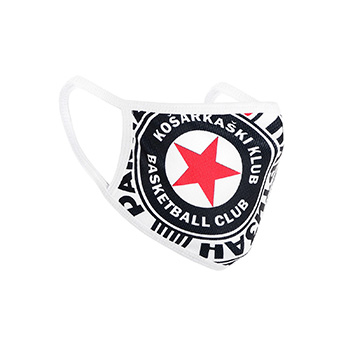 Zaštitna maska KK Partizan - manja Zaštitna maska KK Partizan - manja