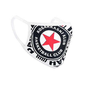 Zaštitna maska KK Partizan - srednja Zaštitna maska KK Partizan - srednja