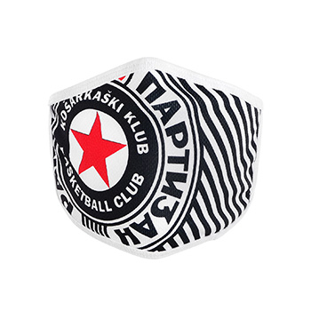 Zaštitna maska KK Partizan - srednja-1 Zaštitna maska KK Partizan - srednja-1