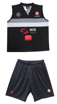 Košarkaški dres i šorc KK Partizan za sezonu 2013/2014