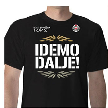 Majica Partizan Top 8