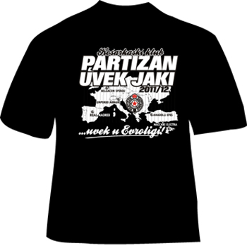 T shirt BC Partizan 