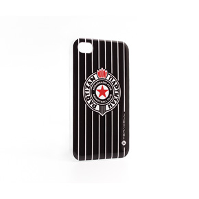 Zaštitna maska za iPhone 4 crna KK Partizan-2 Zaštitna maska za iPhone 4 crna KK Partizan-2