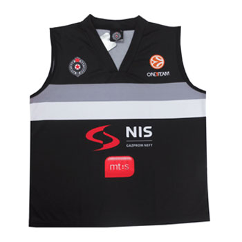 Replika dresa za decu KK Partizan 2013/14 crni 2996 Replika dresa za decu KK Partizan 2013/14 crni 2996