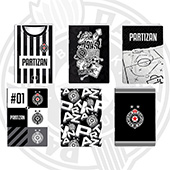 Sveska A4 FK Partizan 2085