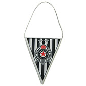 Little triangle flag FC Partizan 2580