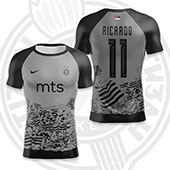 Nike dečiji navijački dres FK Partizan 2022/23 sa štampom