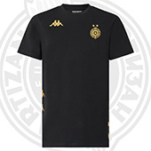 Kappa crno-zlatna majica FK Partizan 6050