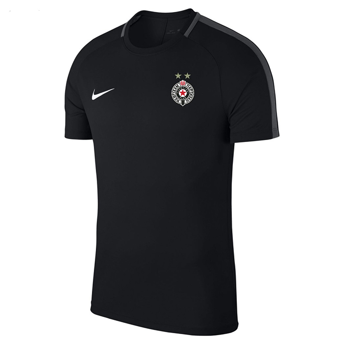 Nike dečija crna radna majica FK Partizan 5255