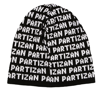 Wollen cap Partizan - black Wollen cap Partizan - black
