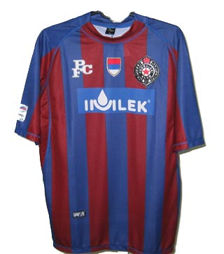 Teget - bordo dres FK Partizan Teget - bordo dres FK Partizan
