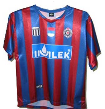 FC Partizan kids red-blue jersey FC Partizan kids red-blue jersey
