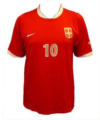 serbian football jersey