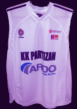 Basketball jersey KK Partizan