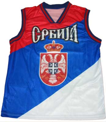 basketball jersey serbia