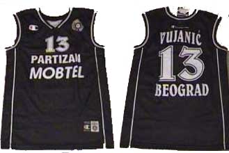 Basketball Club Partizan jersey (not original) Basketball Club Partizan jersey (not original)