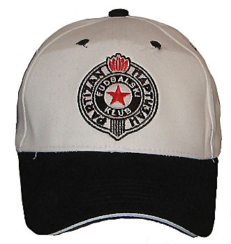 Crno beli kačket Partizan Crno beli kačket Partizan