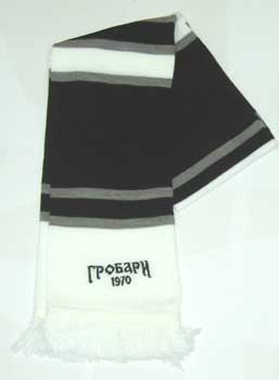 Scarf Gravediggers 1970 - cyrillic script