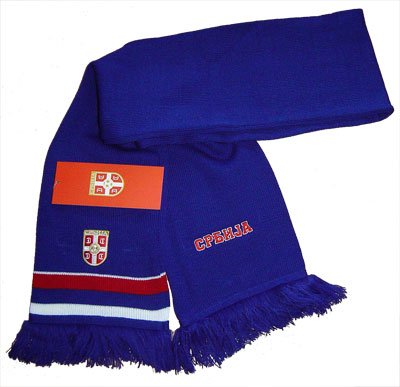 Serbian national football team scarf - old-1 Serbian national football team scarf - old-1