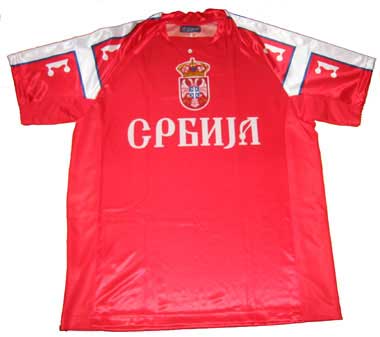 Srpski navijački dres - crveni